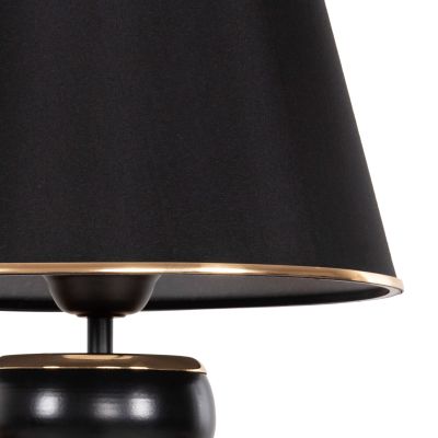 НАСТОЛНА ЛАМПА FB97669.01, ЧЕРНО-ЗЛАТО, Φ20x50