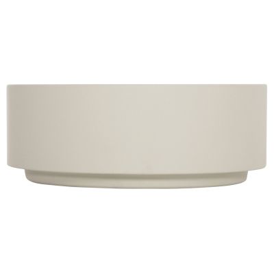 ROUND OUTDOOR COFFEE TABLE KYOKO HM6579.02 BEIGE FIBER CEMENT Φ90x34Hcm