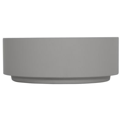 ROUND OUTDOOR COFFEE TABLE KYOKO HM6579.01 GREY FIBER CEMENT Φ90x34Hcm