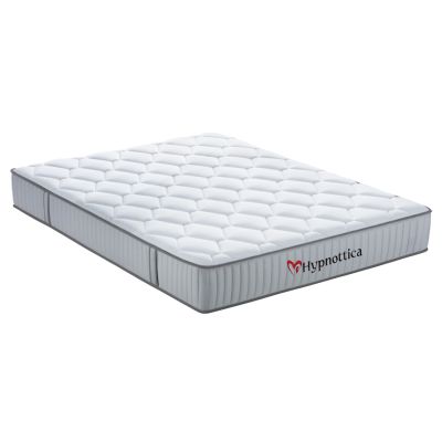 MATTRESS KING-SIZE HYPNOTTICA HM748.06 POCKET SPRINGS--WHITE 160x200x25Hcm
