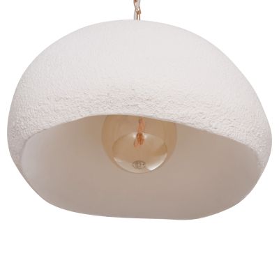 CEILING PENDANT LAMP JAYLEN HM4703.02S FIBER CEMENT IN WHITE Hcm.