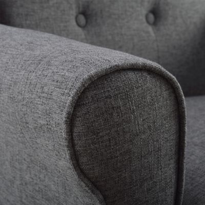 Armchair Brandon HM3073.10 Grey Fabric 83x83x104 cm.