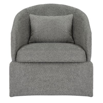 КРЕСЛО BEVY HM9677.01 СИВ ДАМАС-МЕТАЛНА КОНСТРУКЦИЯ 72x71x75Hcm.