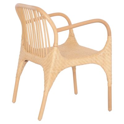 DINING CHAIR GIBBON HM9957.01 NATURAL RATTAN 62x55x82Hcm.