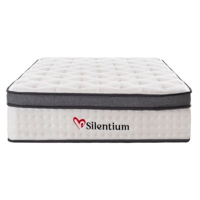MATTRESS SEMI-DOUBLE SILENTIUM HM749.02 POCKET SPRINGS--WHITE 120x200x30Hcm