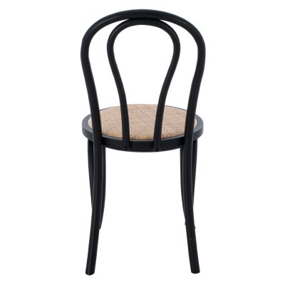 ΞΥΛΙΝΗ ΚΑΡΕΚΛΑ MONTREAL ΤΥΠΟΥ ΒΙΕΝΗΣ HM8914.02 ΑΠΟ ΞΥΛΟ ΟΞΙΑΣ ΣΕ ΧΡΩΜΑ ΜΑΥΡΟ 4 0x40x87Υ ек.