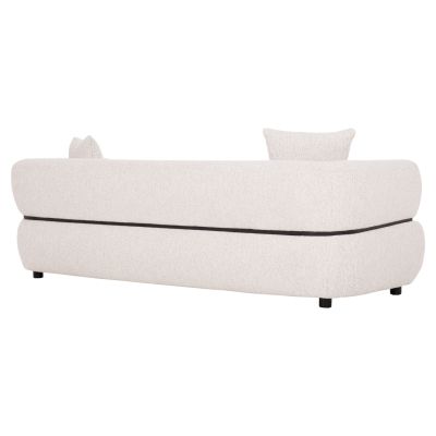 SOFA 3-SEATER ARCTIS HM3327.02 LIGHT BEIGE FABRIC 229x88x88Hcm.
