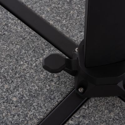 Чадър с гранит основа Флауър -тортора цвят