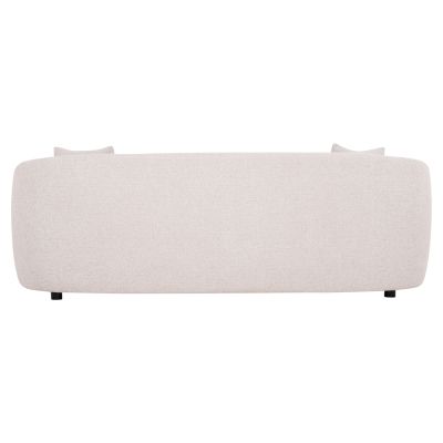 SOFA 3-SEATER NORD HM3321.02 LIGHT BEIGE FABRIC 230x96x75Hcm.