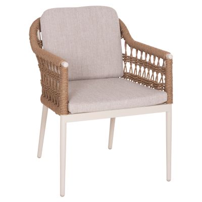 Градински стол Боксер - алуминий и ратан