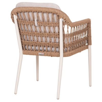 Градински стол Боксер - алуминий и ратан