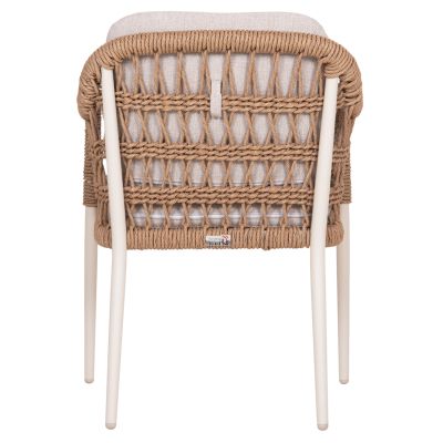 Градински стол Боксер - алуминий и ратан