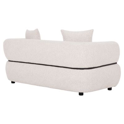SOFA 2-SEATER ARCTIS HM3328.02 LIGHT BEIGE FABRIC 169x88x88Hcm.