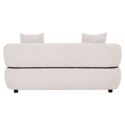 SOFA 2-SEATER ARCTIS HM3328.02 LIGHT BEIGE FABRIC 169x88x88Hcm.