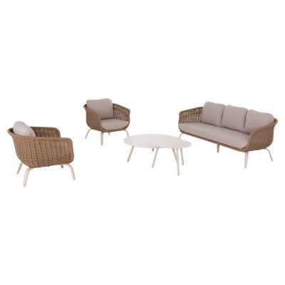 Градински сет Стърн - алуминий и ратан