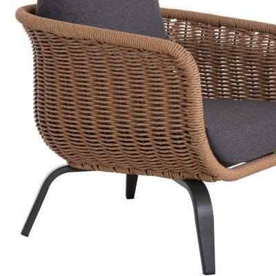 Градински сет Стърн - алуминий и ратан