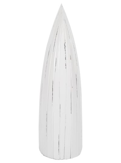 BOTTLE RACK VERTICAL 25 PLACES BOAT SHAPE MAHOGANY WOOD  HM9494 55x30x195H cm.