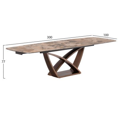 Dining Table Extendable Empire