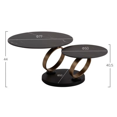 Coffee Table Rotating Ailleron