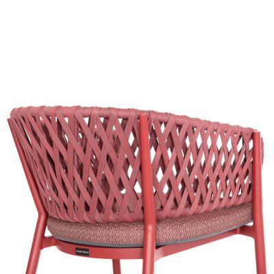 Кресло Камелия - червен цвят