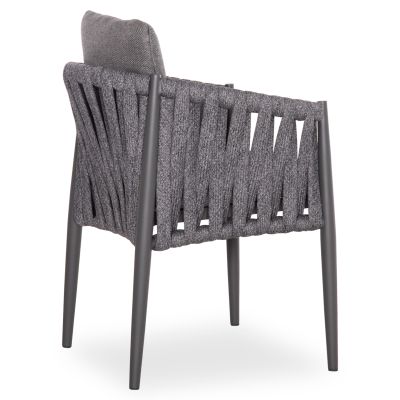 Кресло Квен - цвят тъмно сив