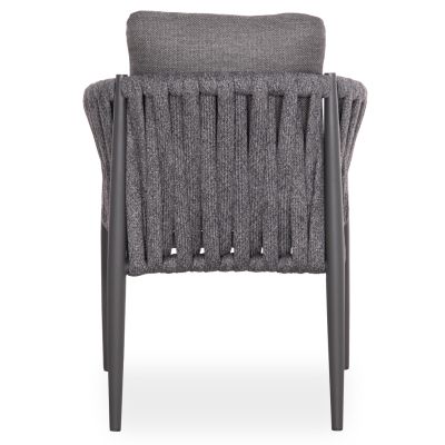 Кресло Квен - цвят тъмно сив