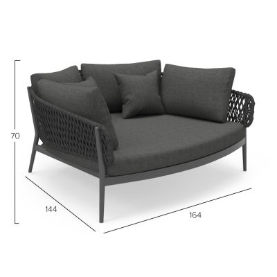 Daybed 2-seater series Camellia