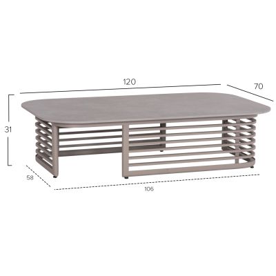 Сет Аура  бежов цвят