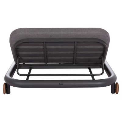 Шезлонг Утопия -  тъмно сив цвят