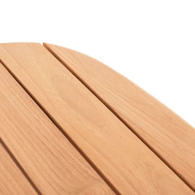 Маса Утопия - цвят червен-натурал