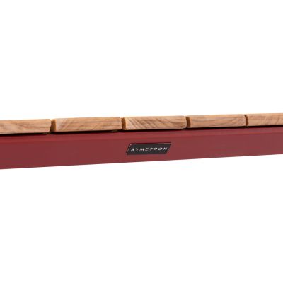 Маса Утопия - цвят червен-натурал