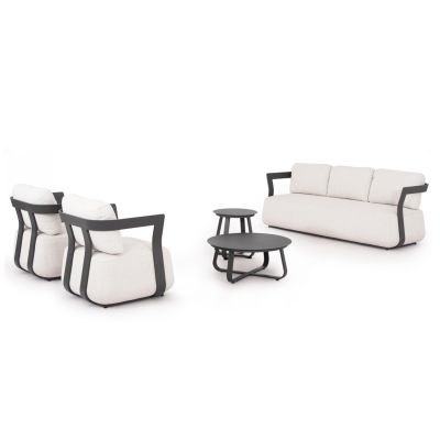 Сет Пасифик цвят антрацит-екрю