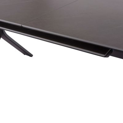 Маса Андромеда L - цвят антрацит-черен мрамор