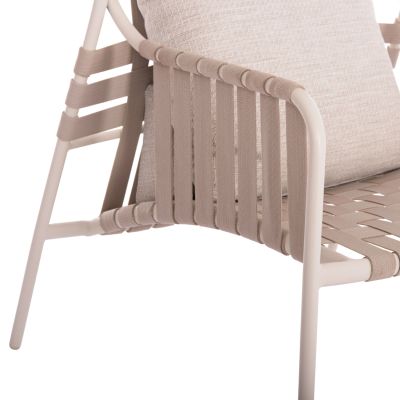 Кресло Туни - цвят слонова кост