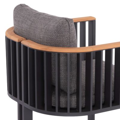 Трапезен сет Итърнити - антрацит