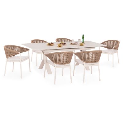 Dining set 7pcs Andromeda (S)