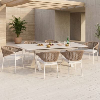 Dining set 7pcs Andromeda (L)