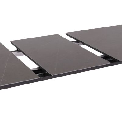 Трапезен комплект Андромеда синтерован камък сив цвят