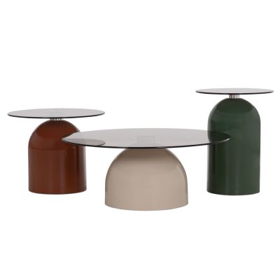 Set 3pcs Coffee Tables Gemins