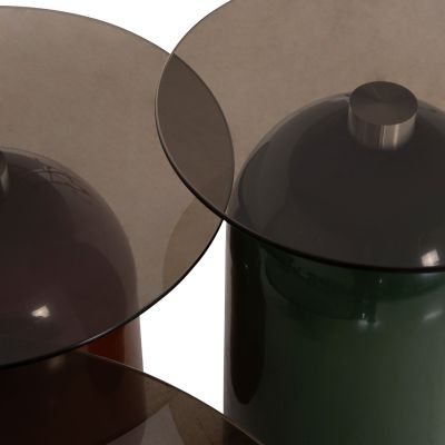 Set 3pcs Coffee Tables Gemins