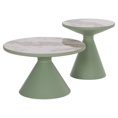 Set 2pcs Coffee Tables Lynx