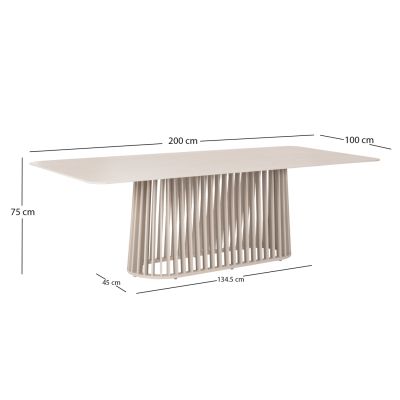Outdoor Dining Table series Eternity