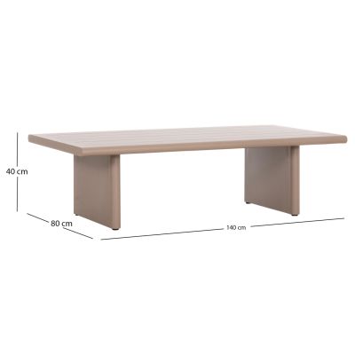 Coffee table rectangular Deccard