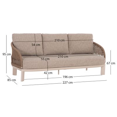 Сет за отдих 4 части Ladris