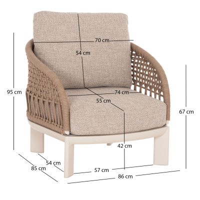 Сет за отдих 4 части Ladris