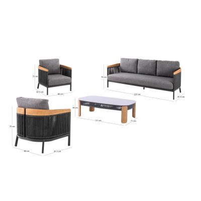 Лаундж сет Етернал - антрацит