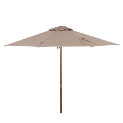 PROFESSIONAL UMBRELLA Φ3,00m GLADELL HM6603.02 BEIGE SHADE-HEAT TRANSFER ALUMINUM (WITHOUT BASE)