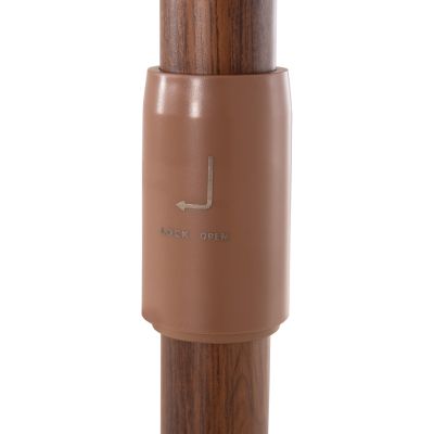 PROFESSIONAL UMBRELLA Φ3,00m GLADELL HM6603.02 BEIGE SHADE-HEAT TRANSFER ALUMINUM (WITHOUT BASE)