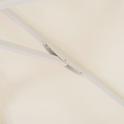 Професионален чадър Alu D2.20x2.50m - +Цвят крем 