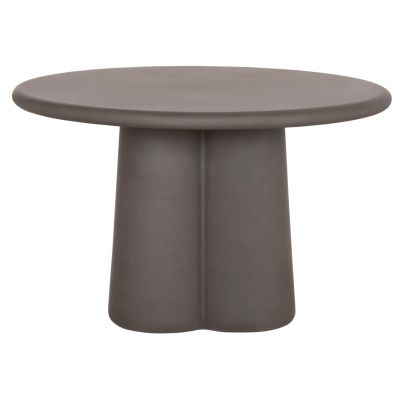 ROUND DINING TABLE NAYU HM6583.01 GREY FIBER CEMENT Φ120x73Hcm.